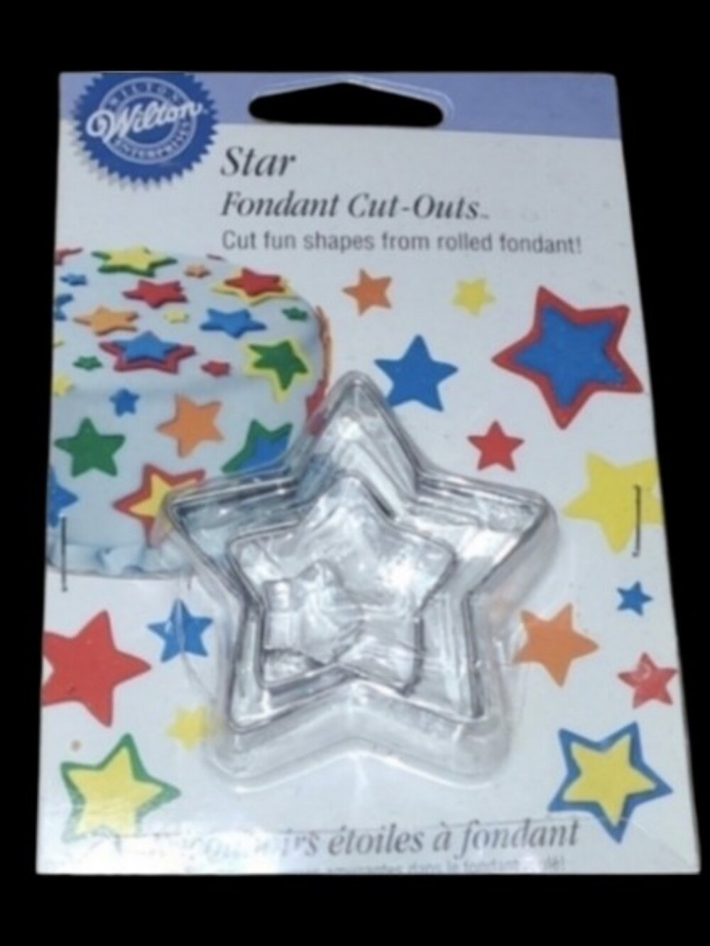 NEW 2005 WILTON STAR FONDANT CUT-OUTS